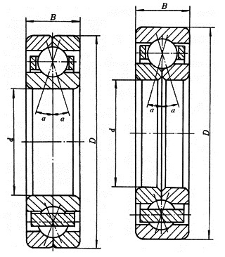 Four Point Contact Ball Bearing