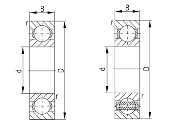 Inch Stainless Steel Deep Groove Ball Bearings